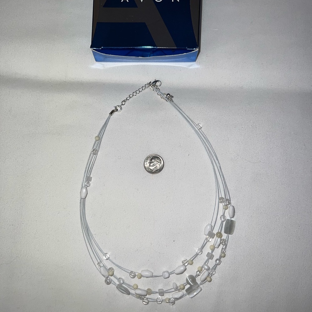 Avon Multi Strand Cat’s Eye Necklace